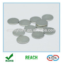 clothing button 6 x 1.5mm round magnet